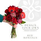 Red Romance Color Palette - 8 Premade Bouquets