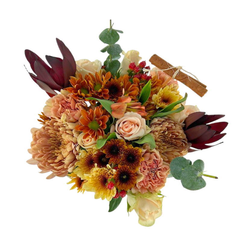 Healing Cocoa Grande Bouquets-Comfort, Warmth, and a Touch of Sweetness (5 sizes available)