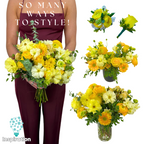 Buttercup - 5 Premade Bouquets