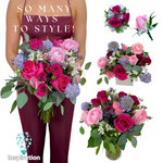 Candy Hearts - 8 Premade Bouquets