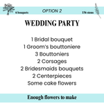 Spring Garden - 6 Premade Bouquets