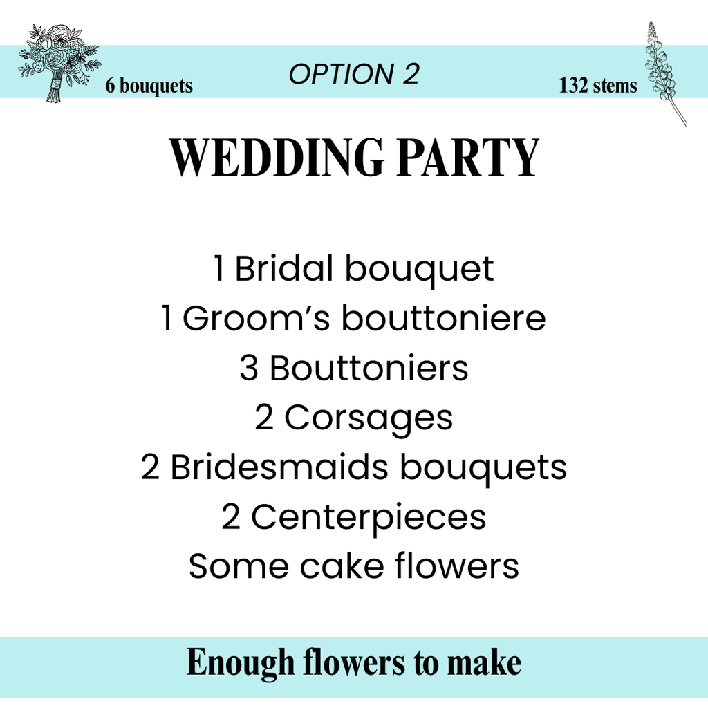 Lady in Red - 6 Premade Bouquets