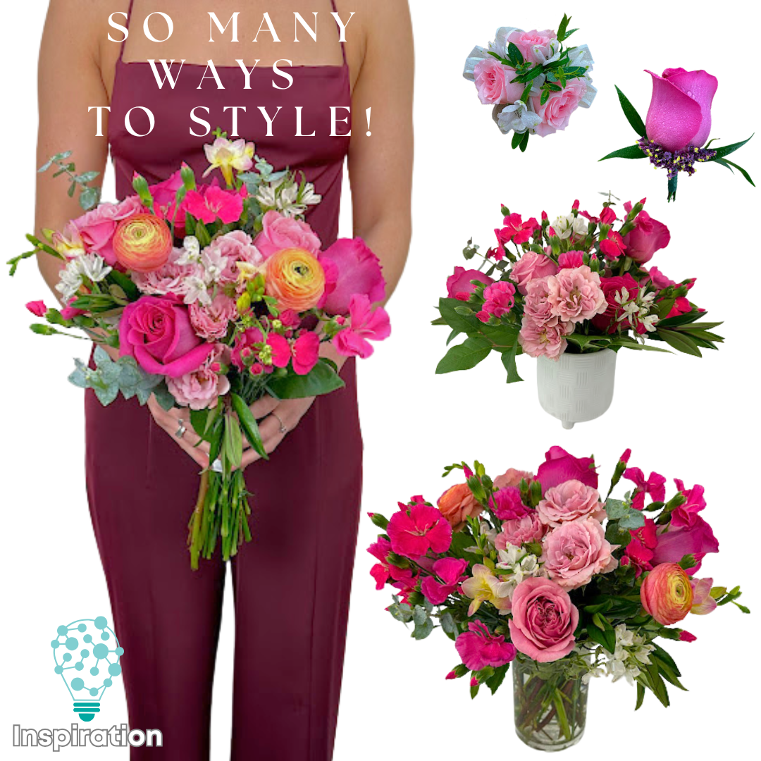 High Heels - 8 Premade Bouquets