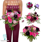 Pretty N Posh - 8 Premade Bouquets