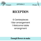 Red Romance Color Palette - 8 Premade Bouquets