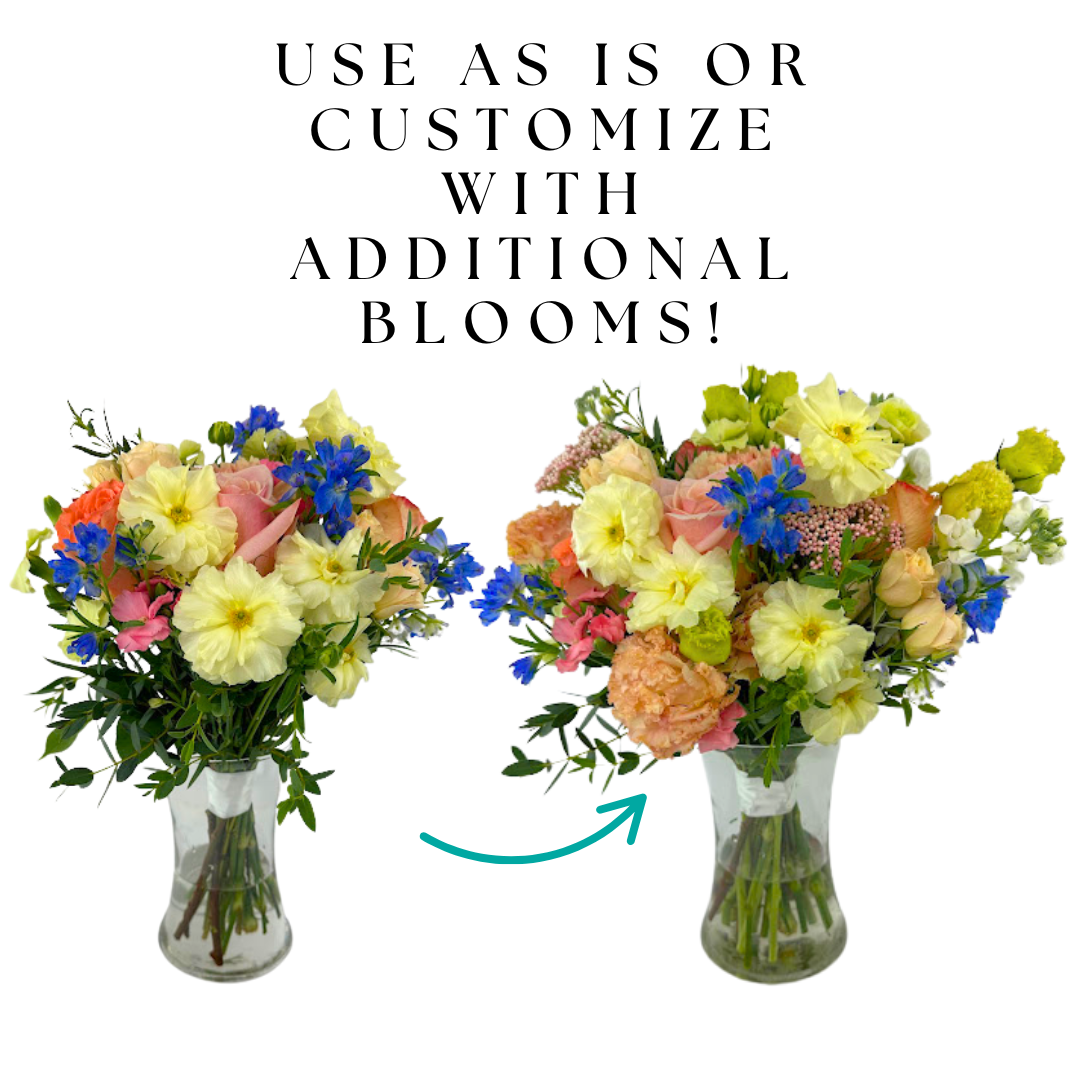 Garden Party - 8 Premade Bouquets