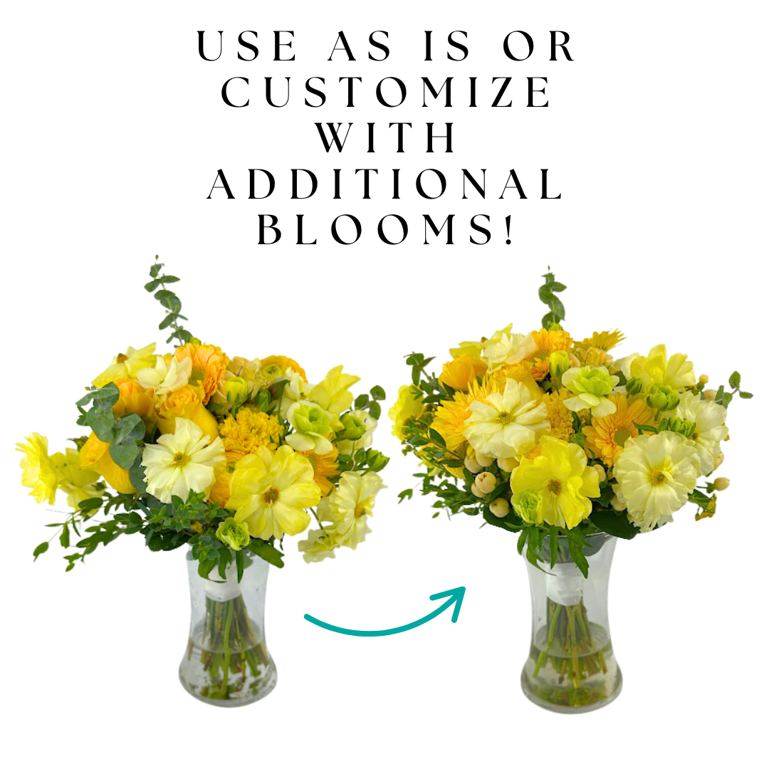 Buttercup - 5 Premade Bouquets