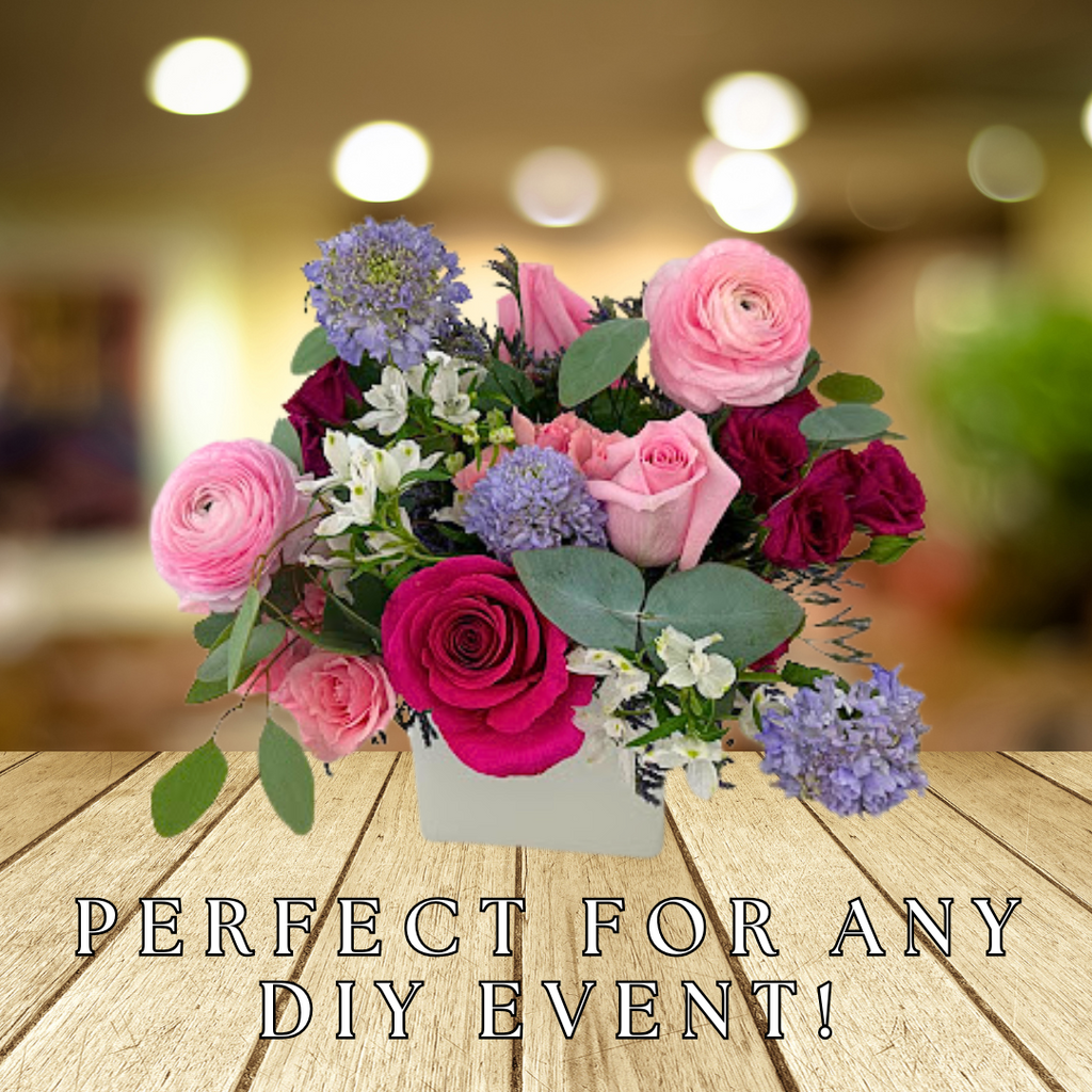 Candy Hearts - 8 Premade Bouquets