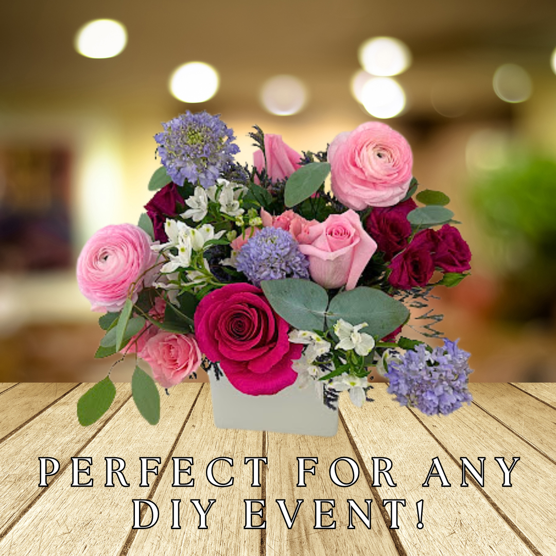 Candy Hearts - 8 Premade Bouquets