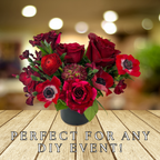 Lady in Red - 6 Premade Bouquets