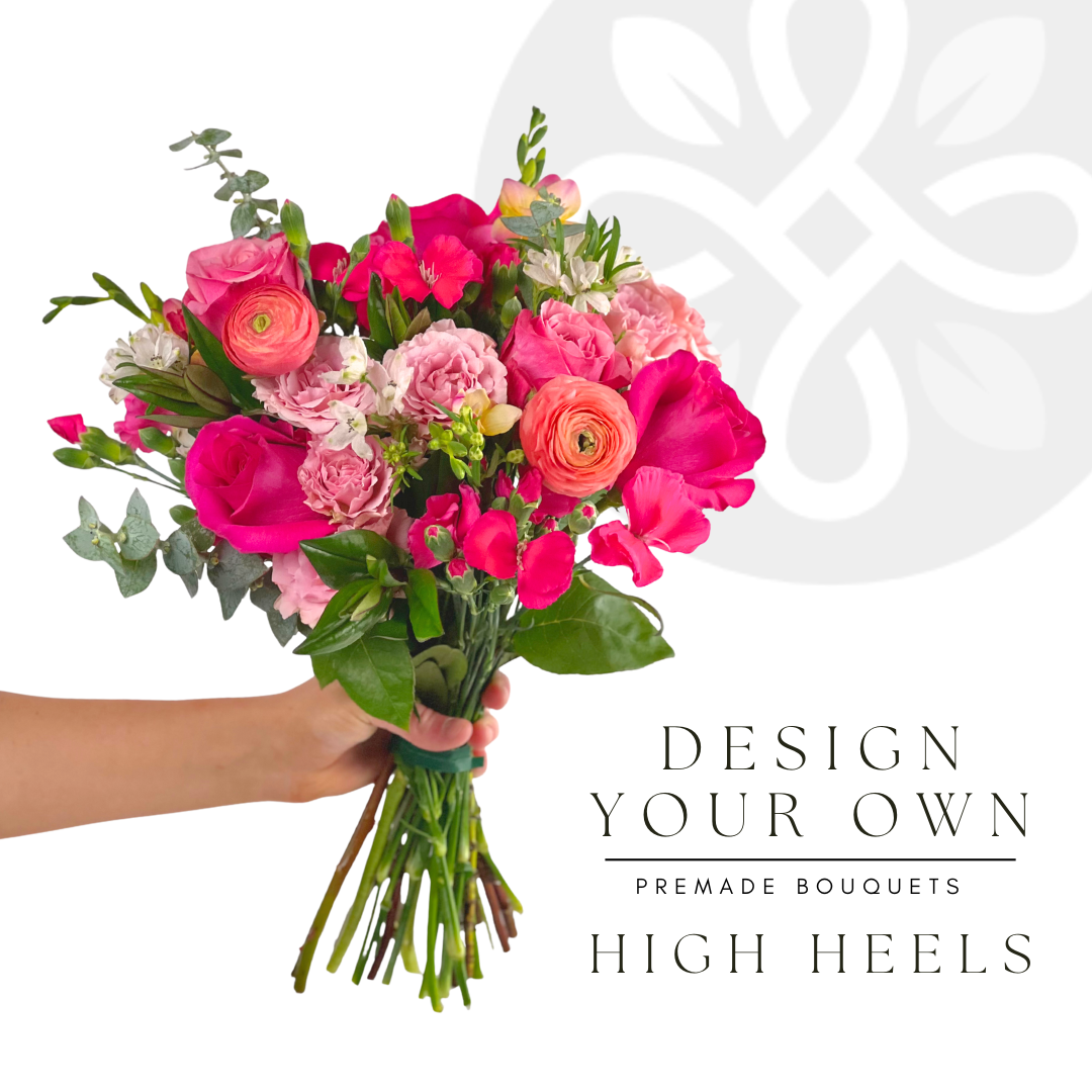 High Heels - 8 Premade Bouquets