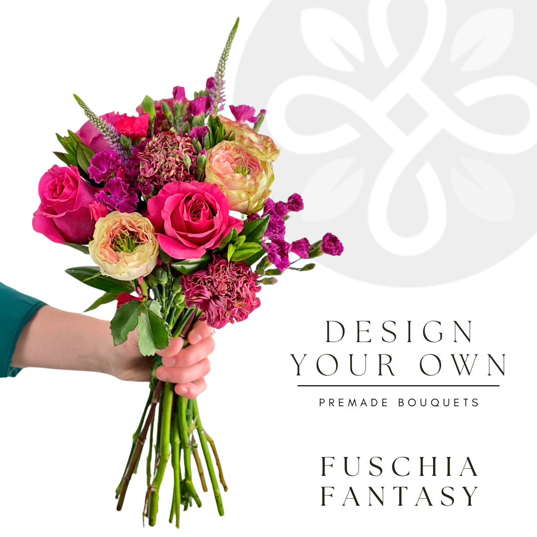 Fuschia Fantasy - 8 Premade Bouquets