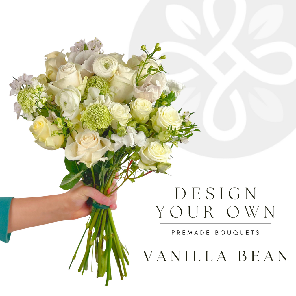 Vanilla Bean - 8 Premade Bouquets