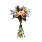 Peach Sider Fall Bouquet – Autumn Elegance with Textured Depth