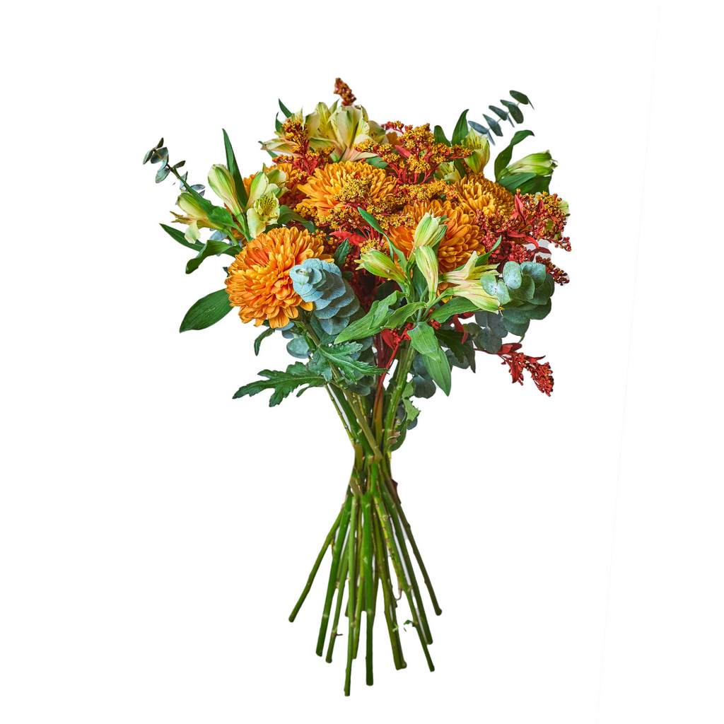 Pumpkin Fall Bouquet – Seasonal Warmth with Elegant Texture