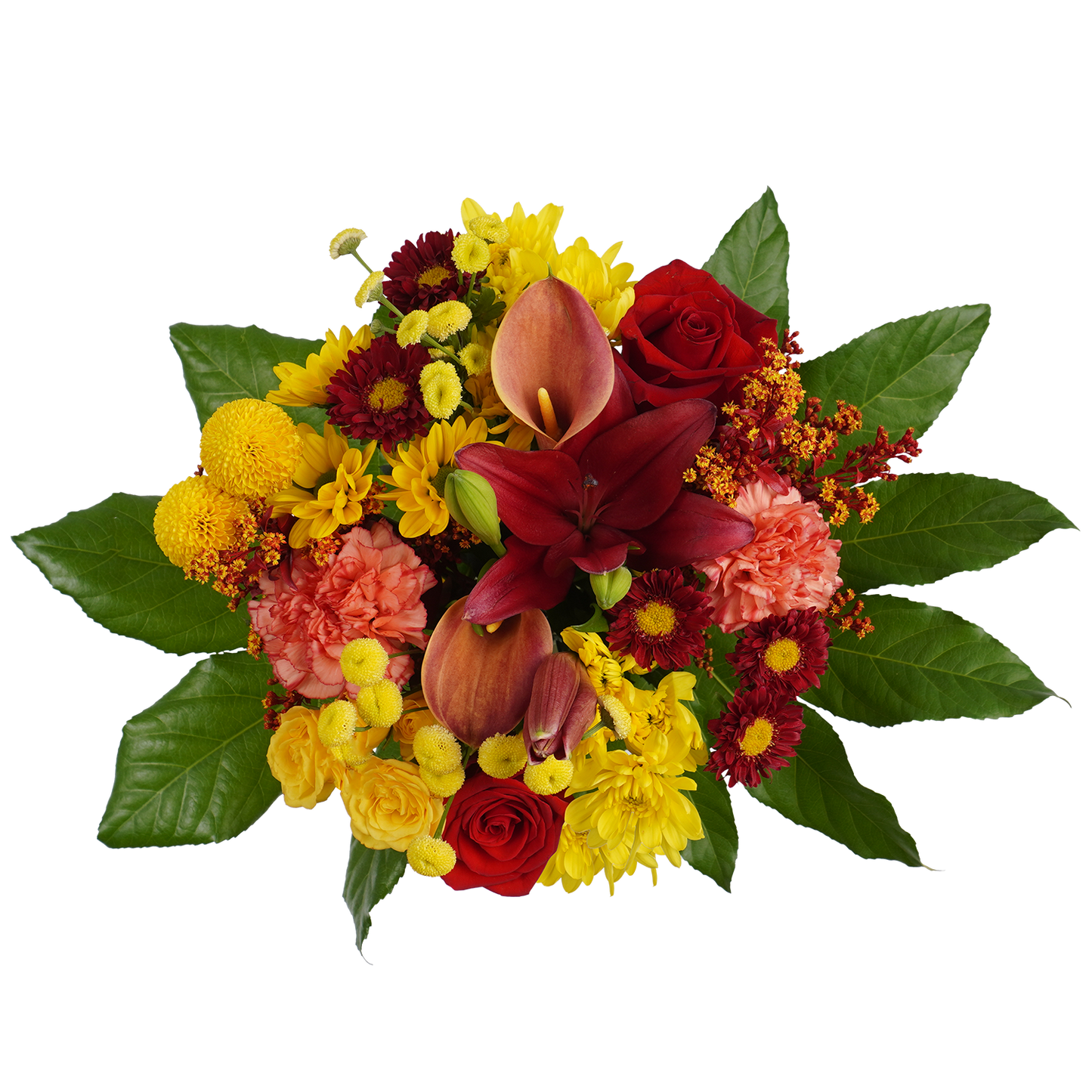 Golden Luck Bouquet – Vibrant Strength and Fortune