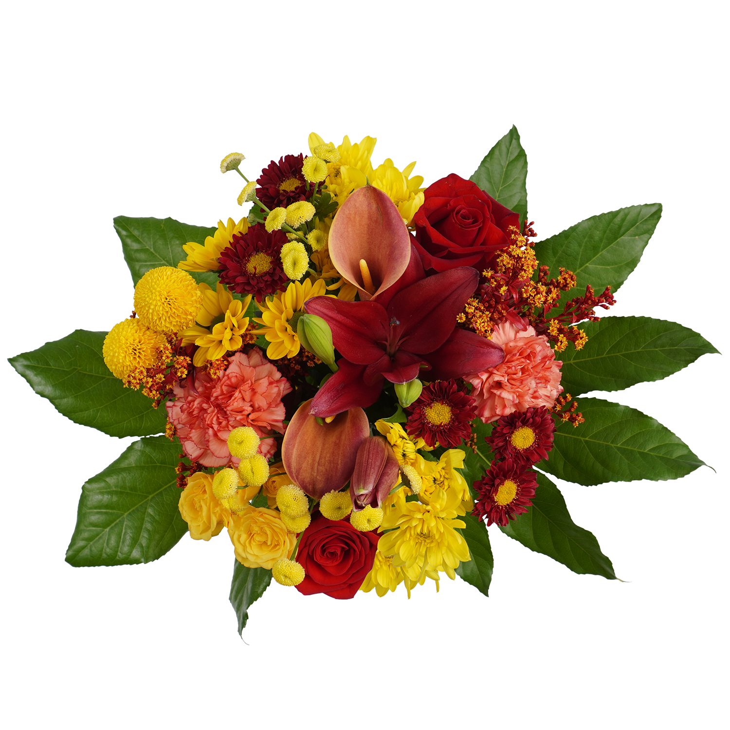 Golden Luck Bouquet – Vibrant Strength and Fortune