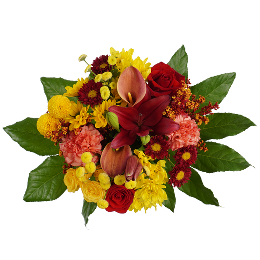 Golden Luck Bouquet – Vibrant Strength and Fortune