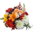 Honey Rust Bouquet – Warm, Rustic, and Glowing