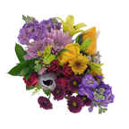 Night Fall Premier Bouquets-Where Color Meets Twilight Magic (5 sizes available)