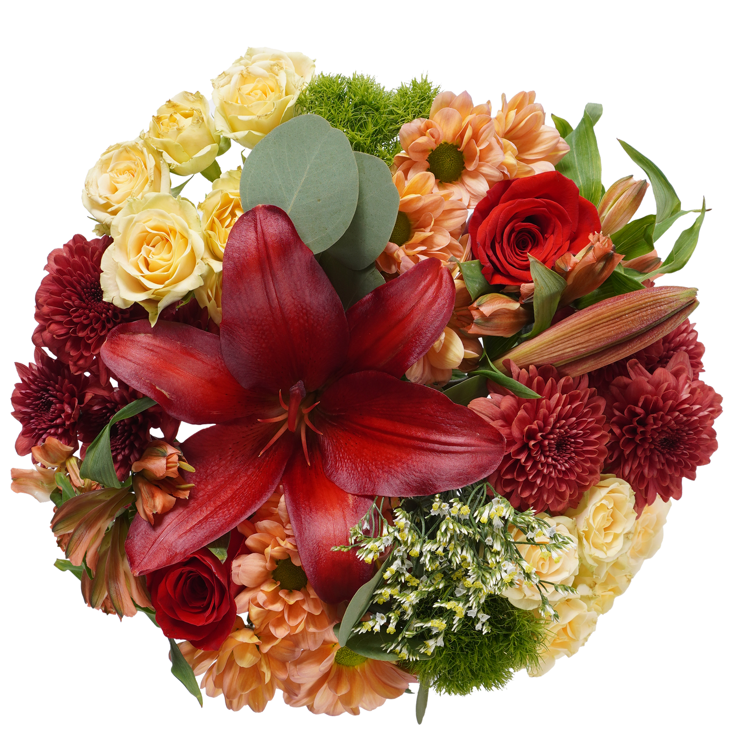 Nutmeg Kiss Bouquet – Warm Romance, Autumn Glow