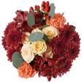 Peach Horizon Bouquet – Warmth Meets Elegance