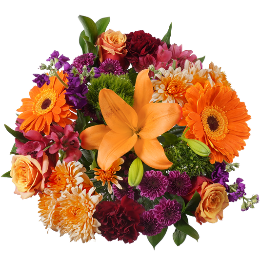 Pumpkin Spice Bouquet – Bold, Fun, and Festive