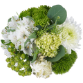 Safe Place Bouquet – Tranquil Greens and Natural Calm
