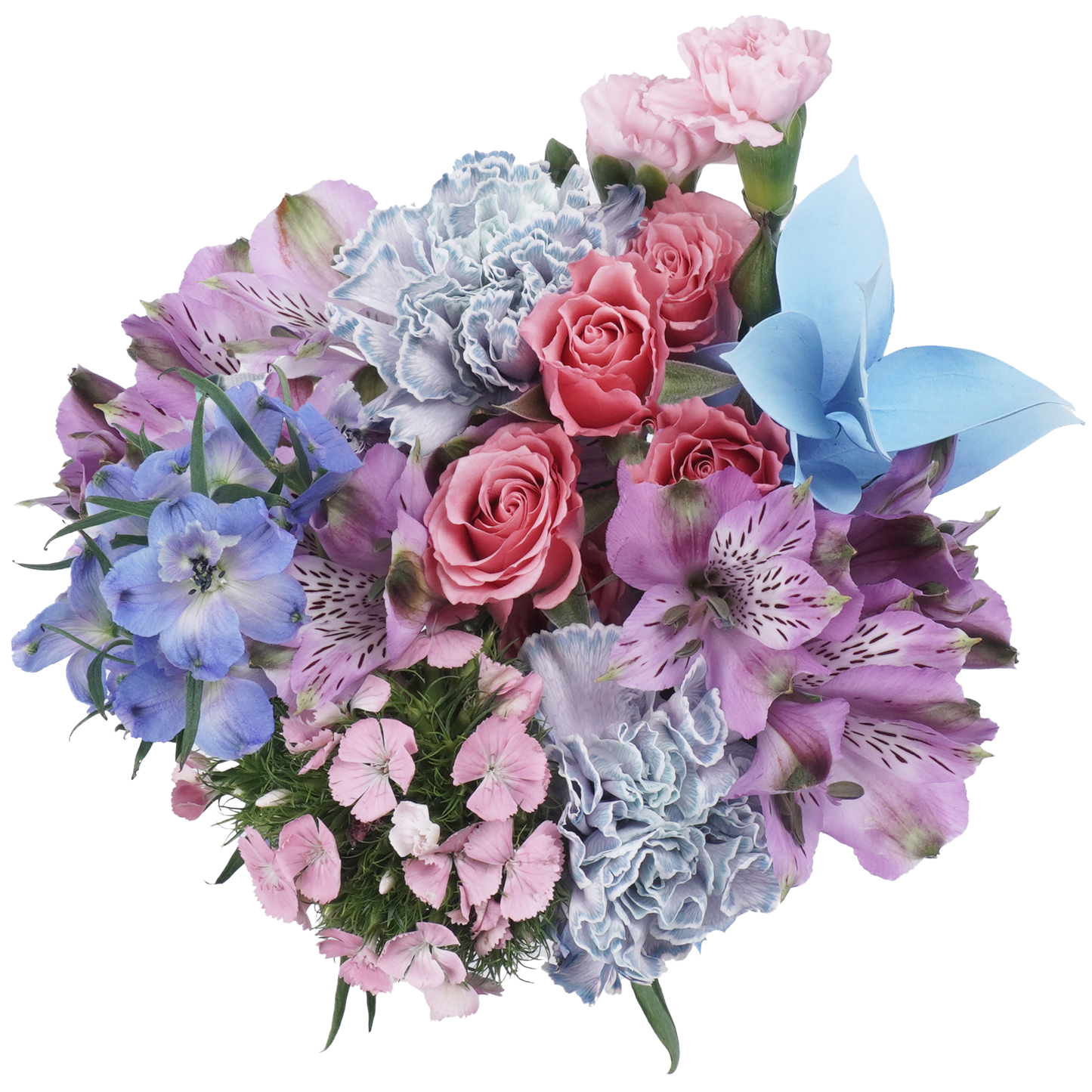 Sugar Rain Bouquet – Dreamy Pastels and Modern Calm