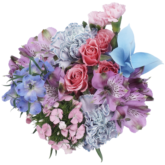 Sugar Rain Bouquet – Dreamy Pastels and Modern Calm