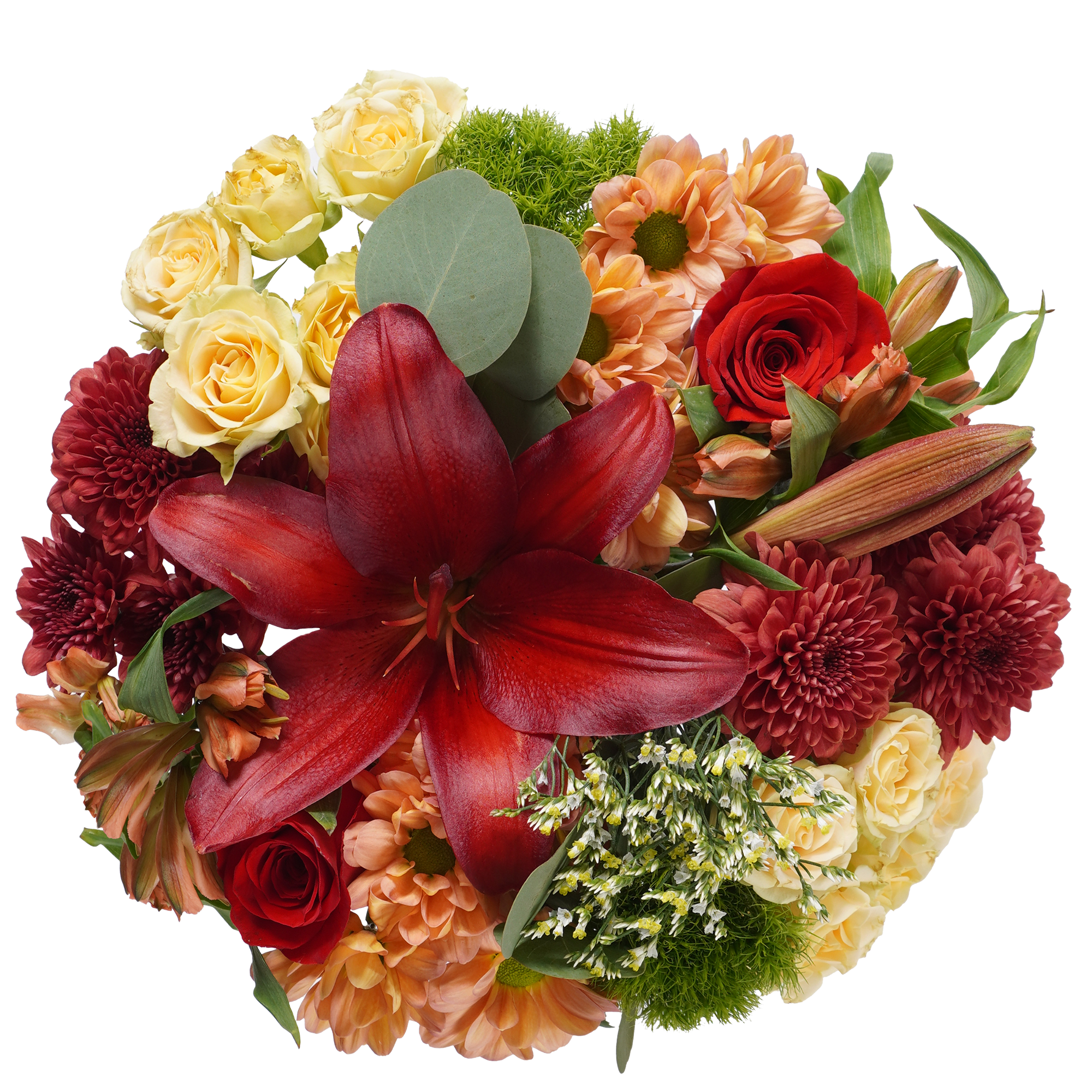 Sunlit Harvest Bouquet – Warm Radiance of Autumn