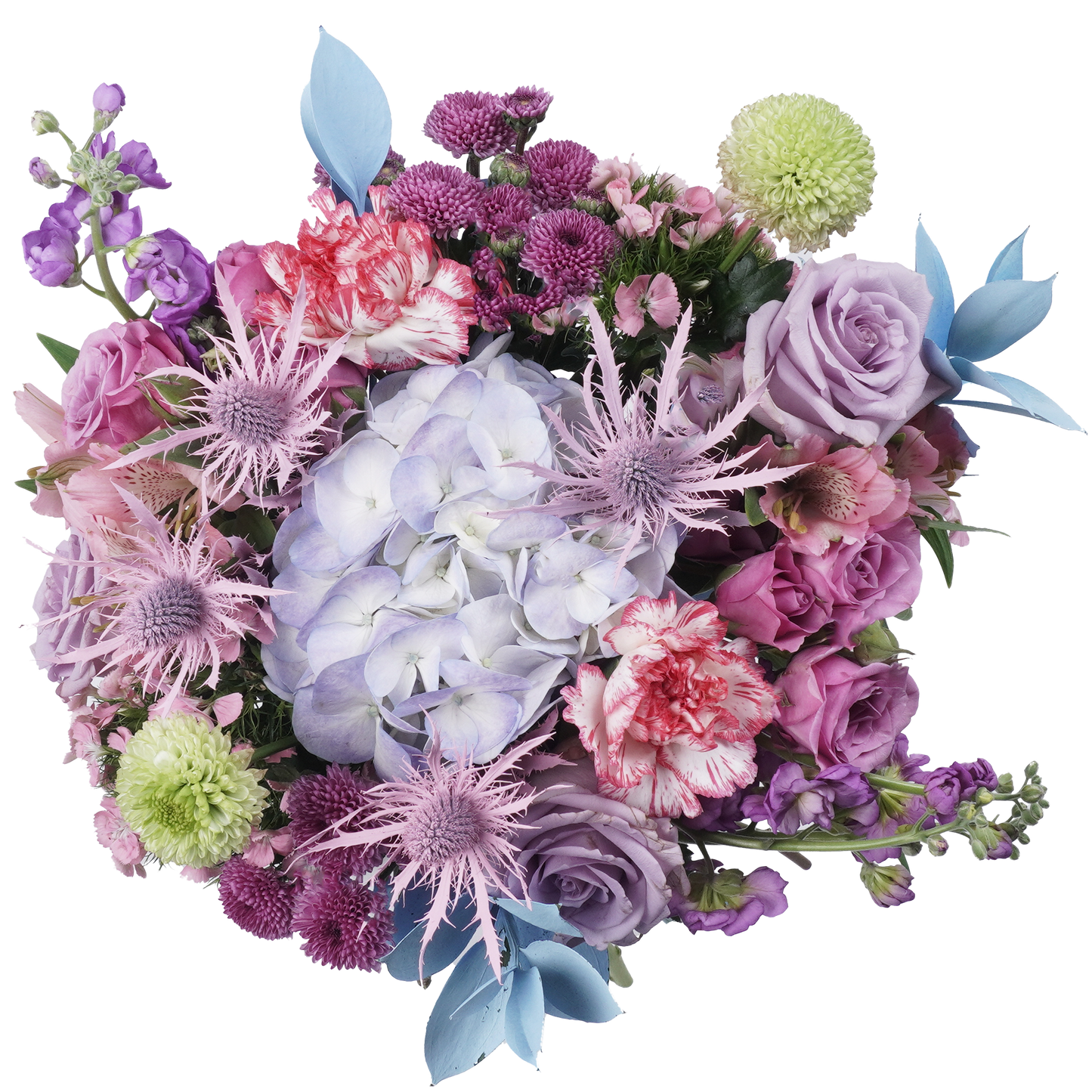 Velvet Smile Bouquet – Whimsical Elegance in Pastel Tones