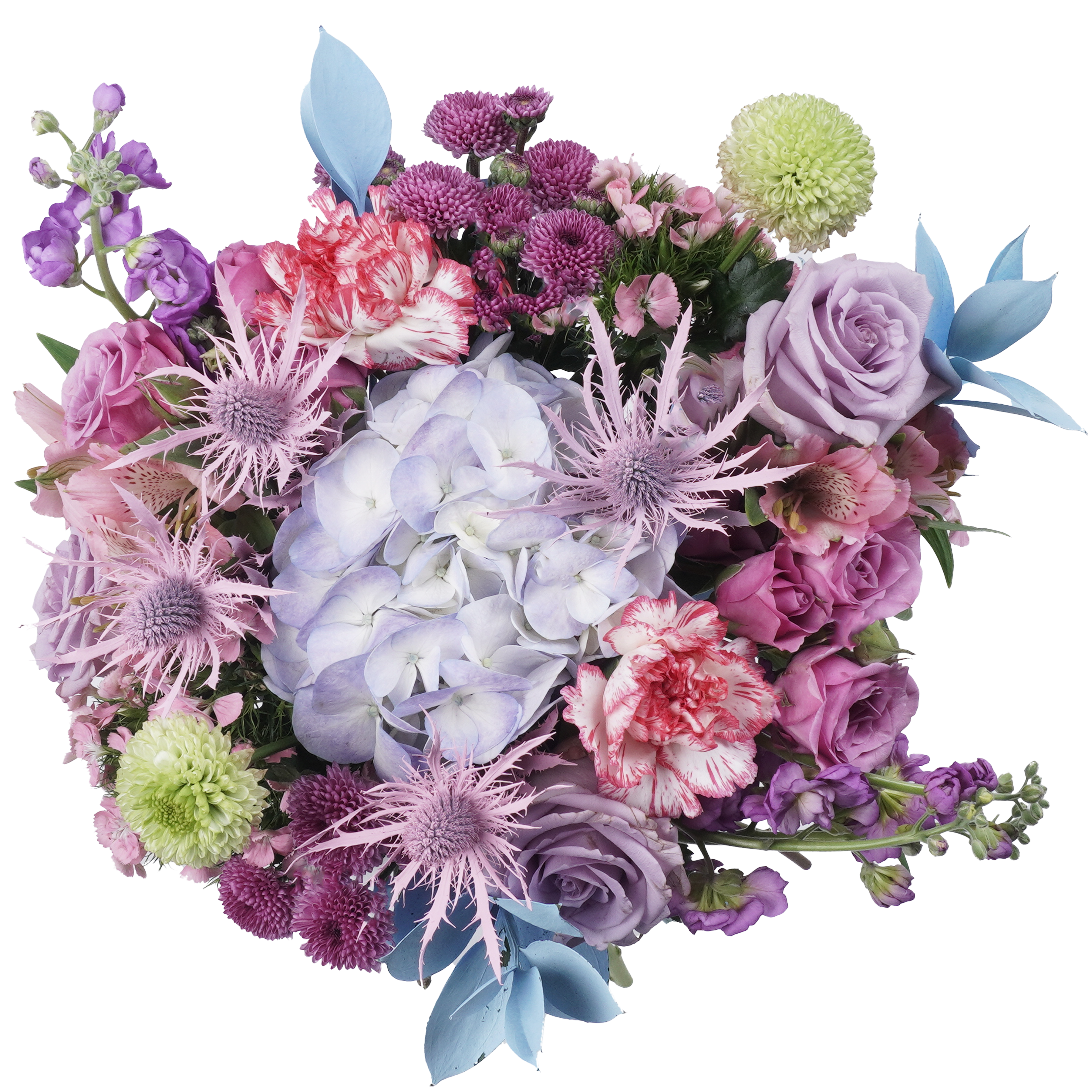 Velvet Smile Bouquet – Whimsical Elegance in Pastel Tones
