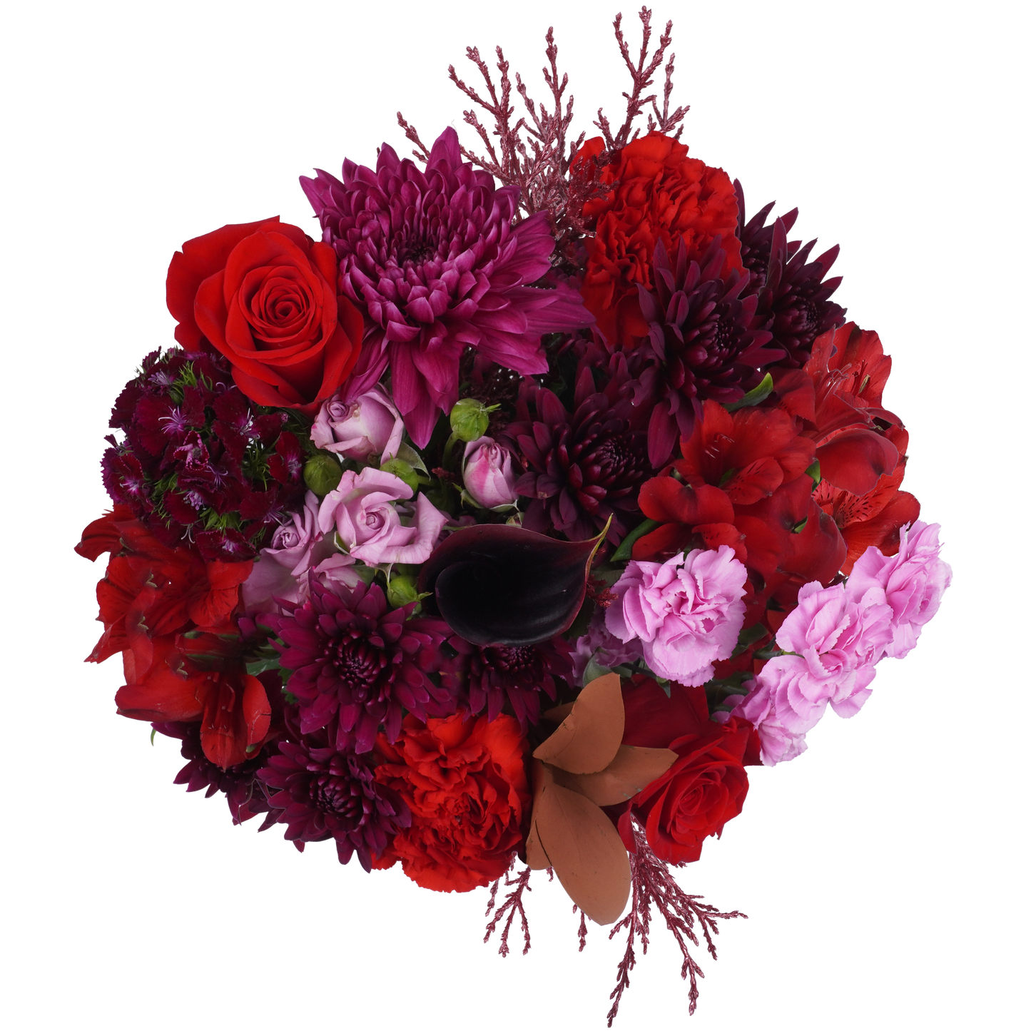 Velvet Night Bouquet – Sophisticated Romance and Mystery