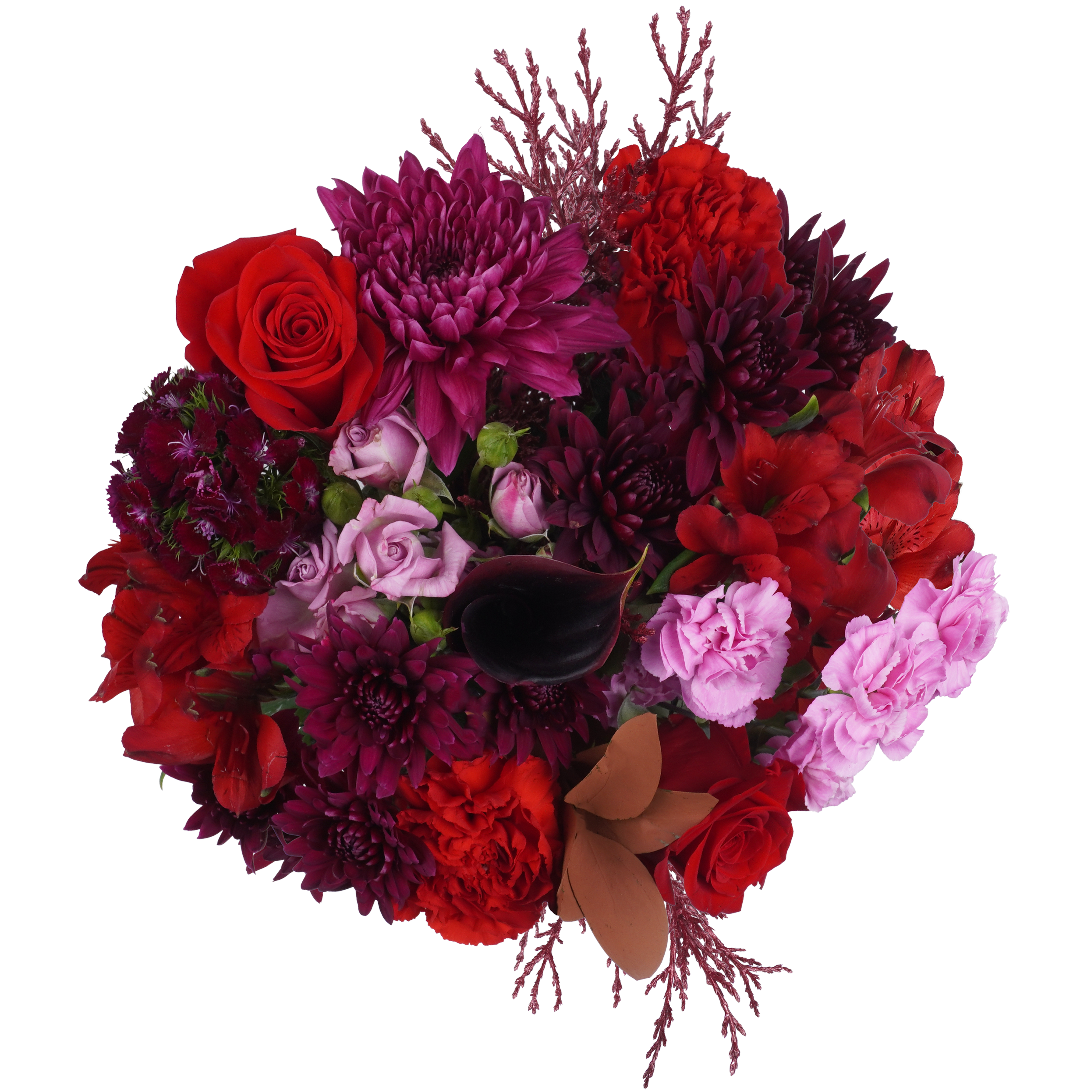 Velvet Night Bouquet – Sophisticated Romance and Mystery