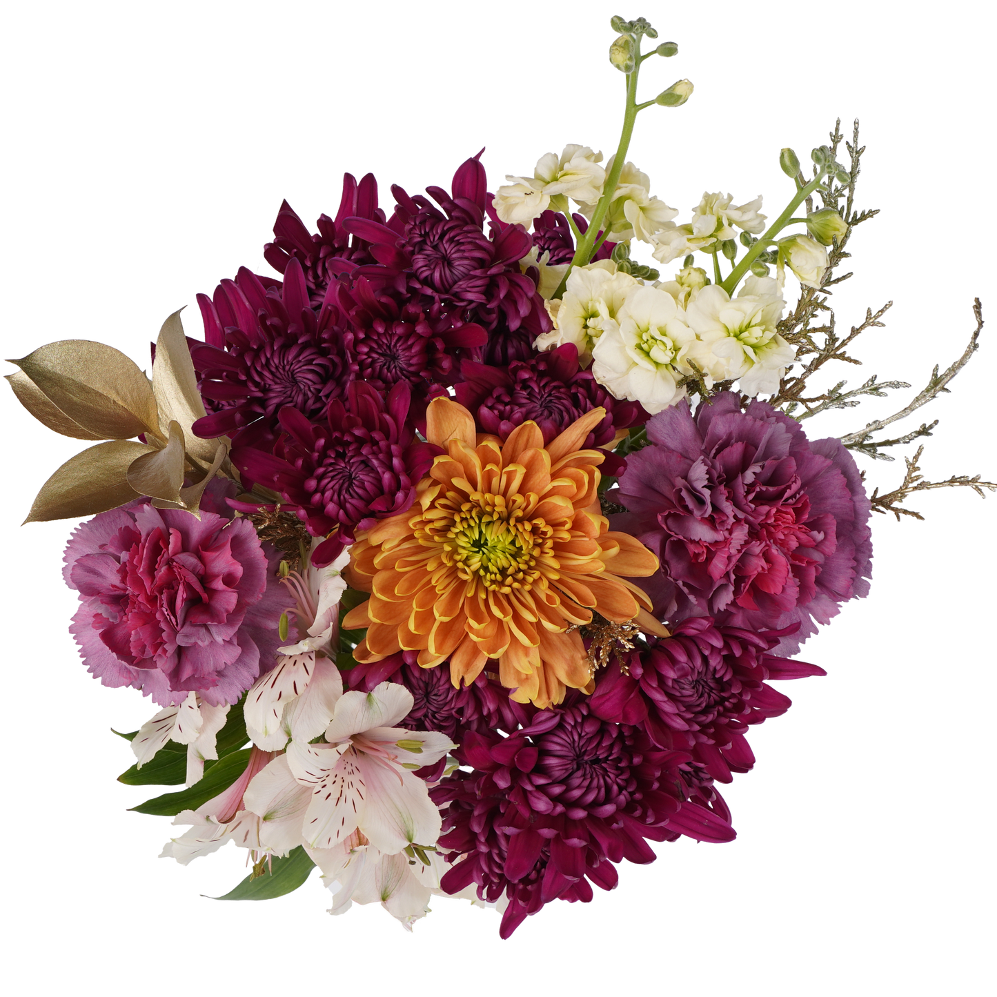 Midnight Wishes Bouquet – A Symphony of Color and Glow