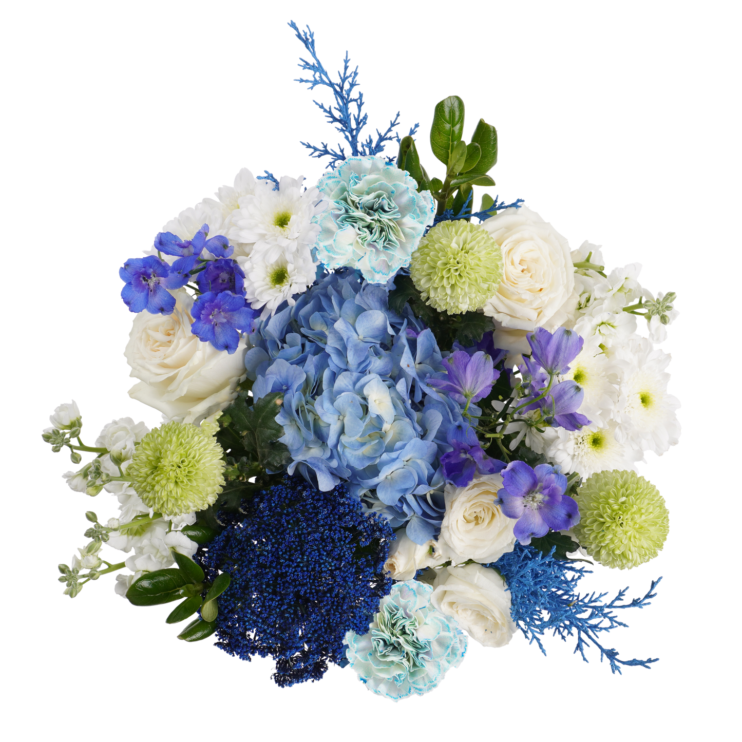 Silent Miracle Bouquet – Cool Elegance and Light