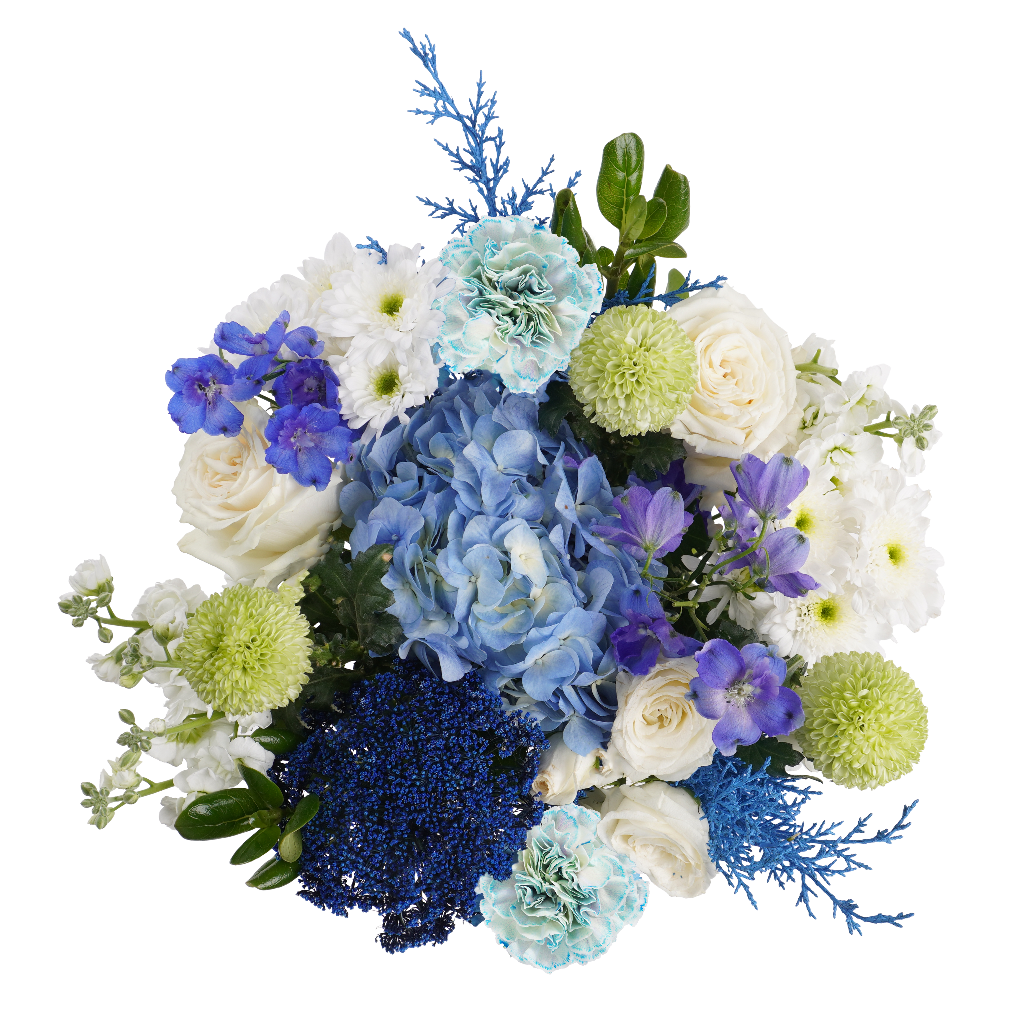 Silent Miracle Bouquet – Cool Elegance and Light
