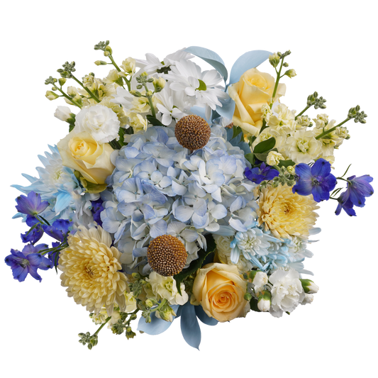 Snowlight Glow Bouquet – Soft Winter Radiance