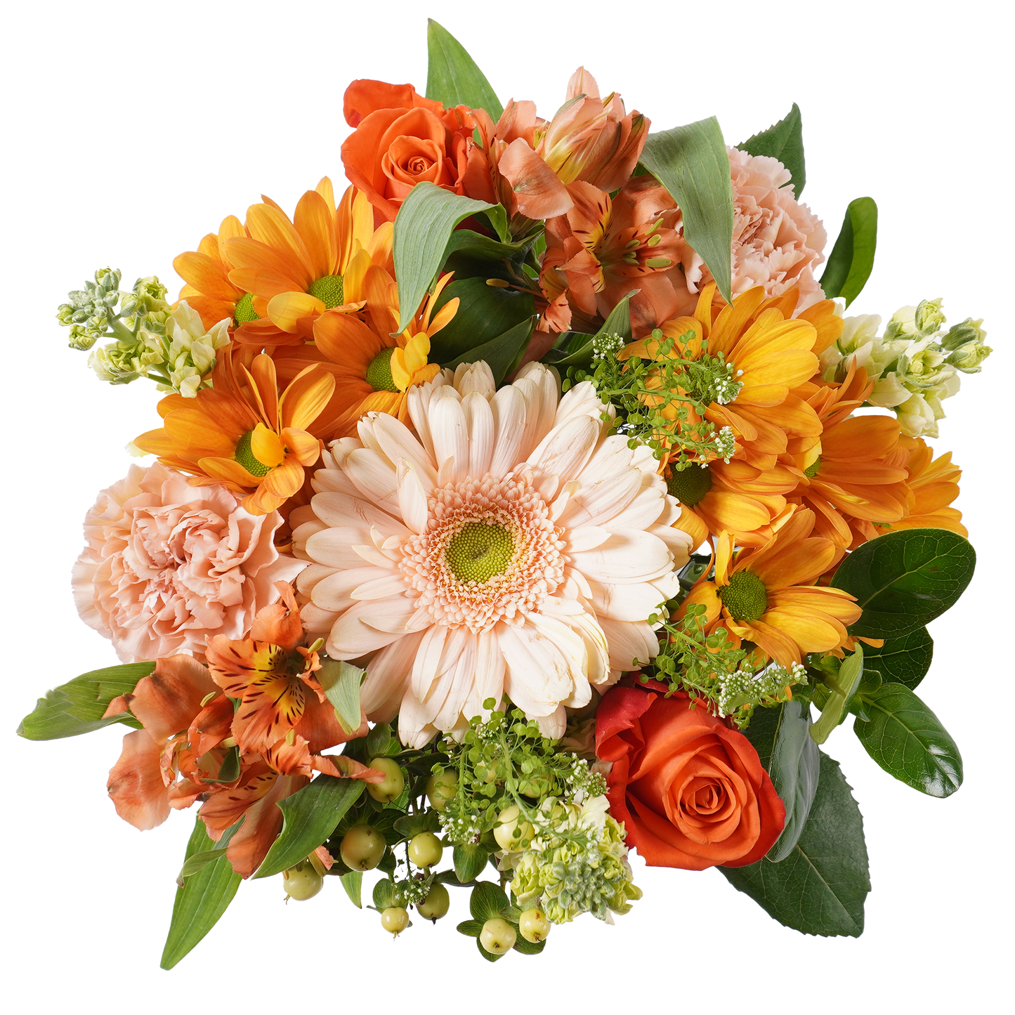 Tangerine Magic Bouquet – A Burst of Warm Joy