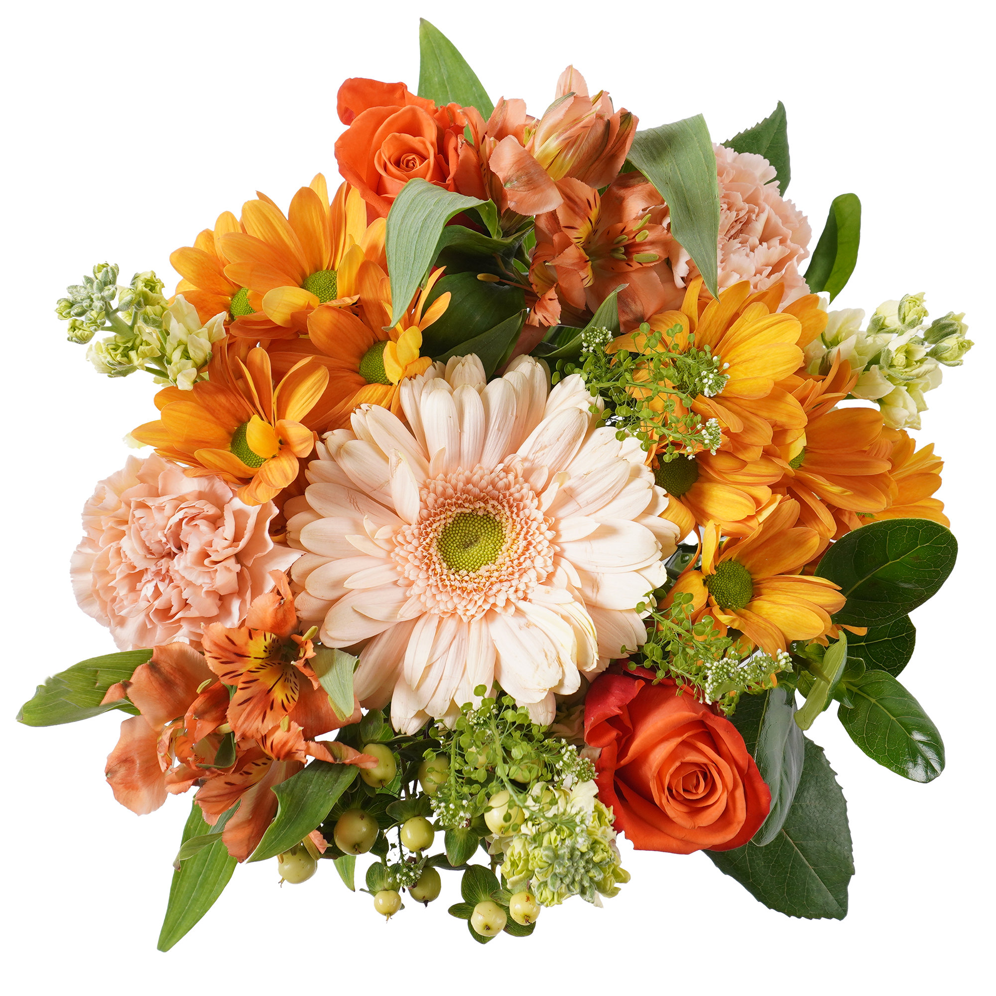 Tangerine Magic Bouquet – A Burst of Warm Joy